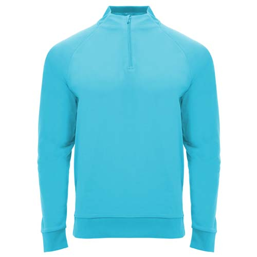 Sweatshirt publicitaire unisexe Epiro ROLY Turquoise fluo